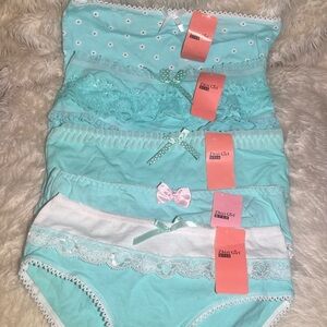 Zhai Girl Aqua Panty Set of 5 size 3